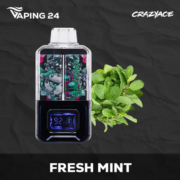 CrazyAce B15000 Fresh Mint Flavor - Disposable Vape