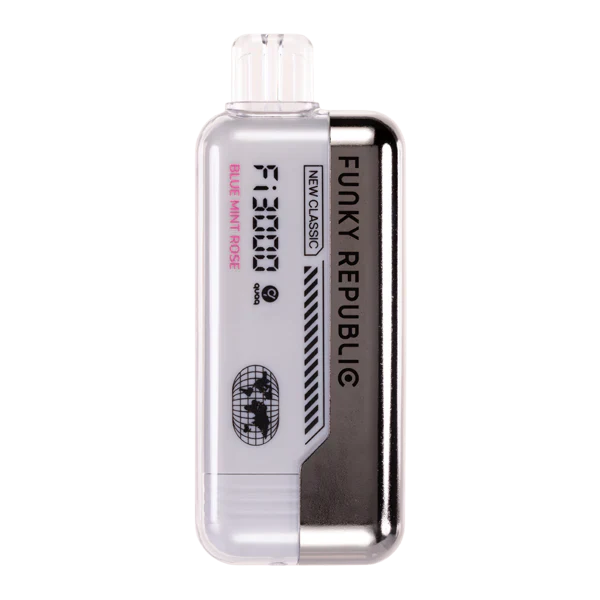 Funky Republic FI3000 Blue Mint Rose Flavor - Disposable Vape