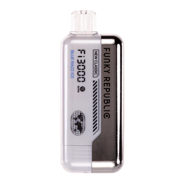 Funky Republic FI3000 Blue Razz Ice Flavor - Disposable Vape