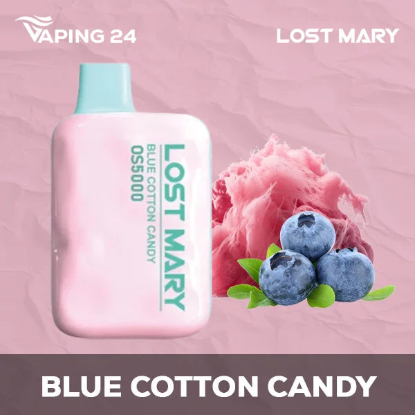 Lost Mary OS5000 - Blue Cotton Candy (blueberry p&b cloudd)