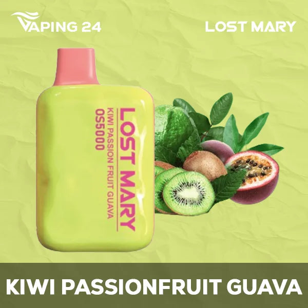 Lost Mary OS5000 - Kiwi Passion Fruit Guava