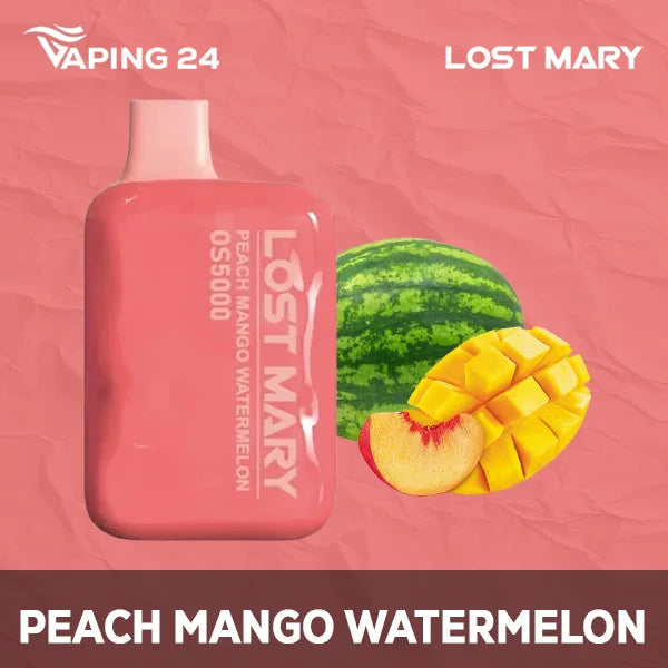Lost Mary OS5000 - Peach mango watermelon
