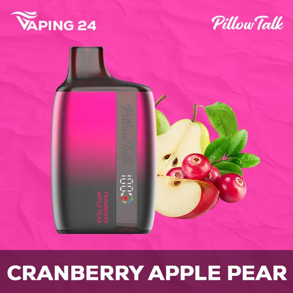 Pillow Talk Cranberry Apple Pear Flavor - Disposable Vape
