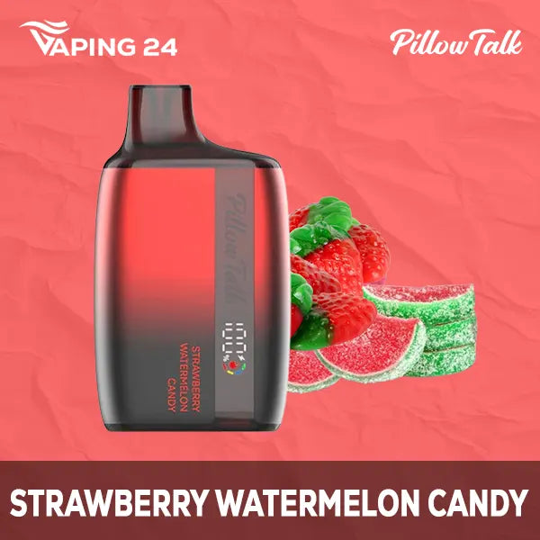 Pillow Talk Strawberry Watermelon Candy Flavor - Disposable Vape