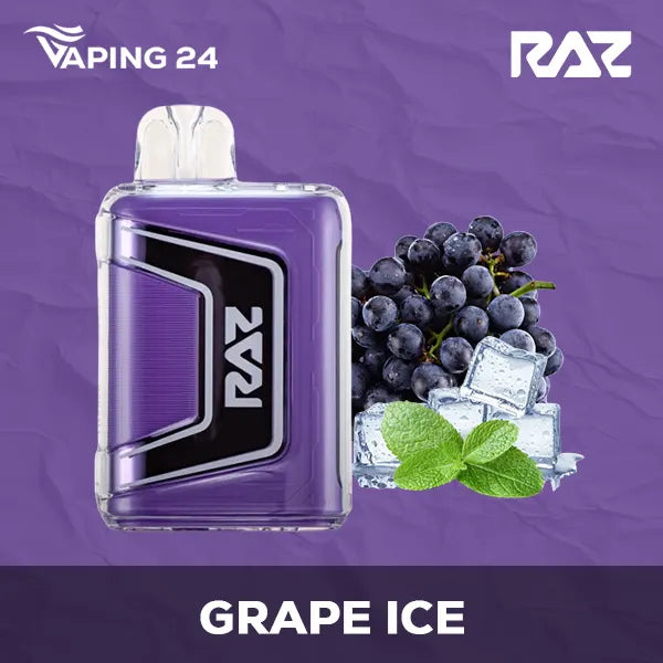 Raz TN9000 Grape Ice Flavor - Disposable Vape