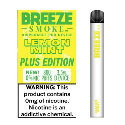 Breeze Plus Zero Nicotine - Lemon Mint