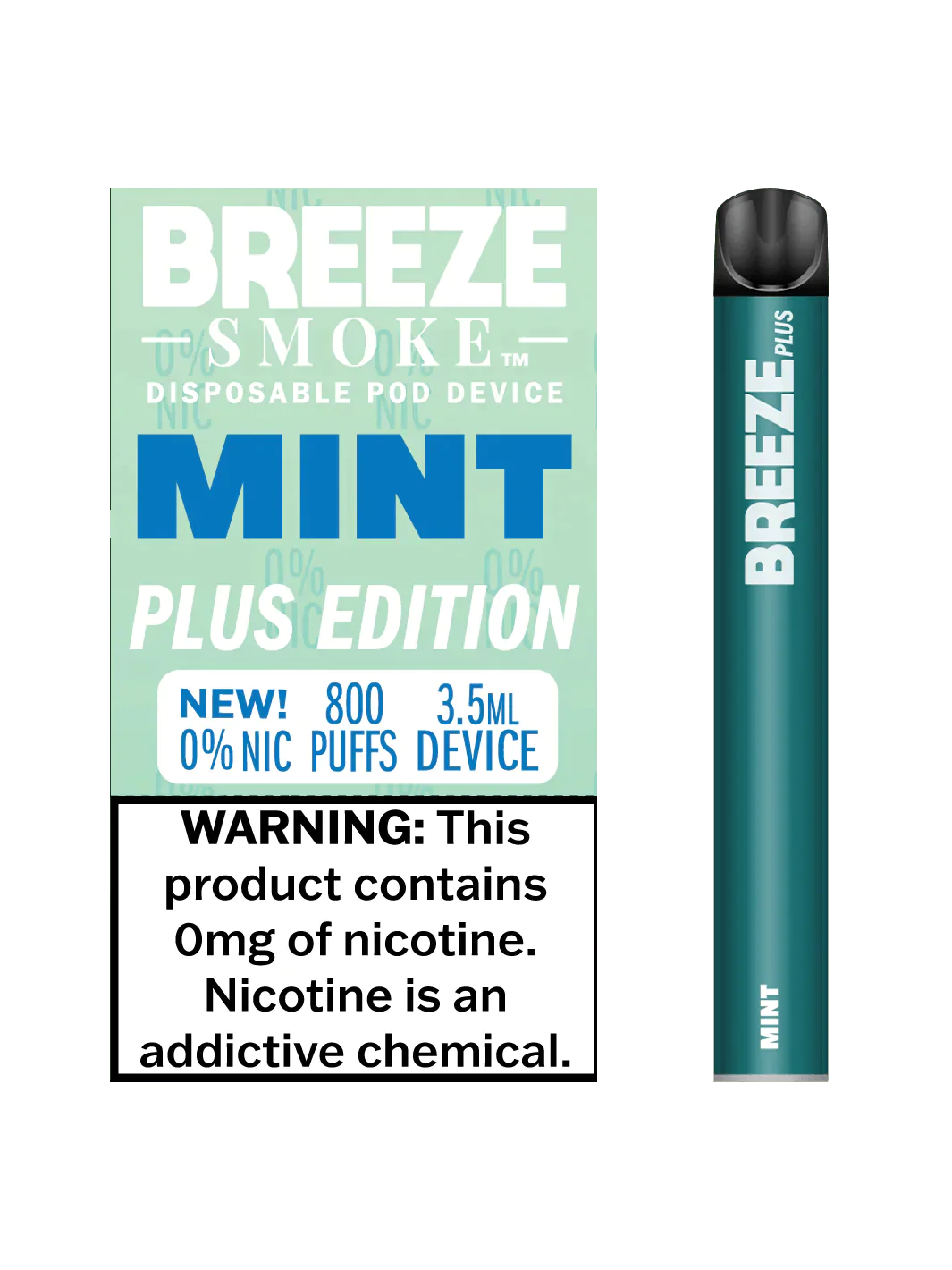 Breeze Plus Zero Nicotine - Mint