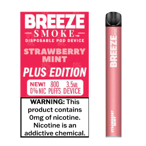 Breeze Plus Zero Nicotine - Strawberry Mint