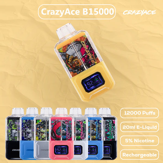 CrazyAce B15000 Flavor - Disposable Vape
