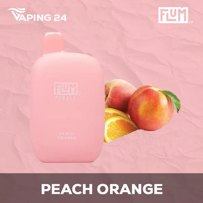 Flum Pebble - Peach Orange