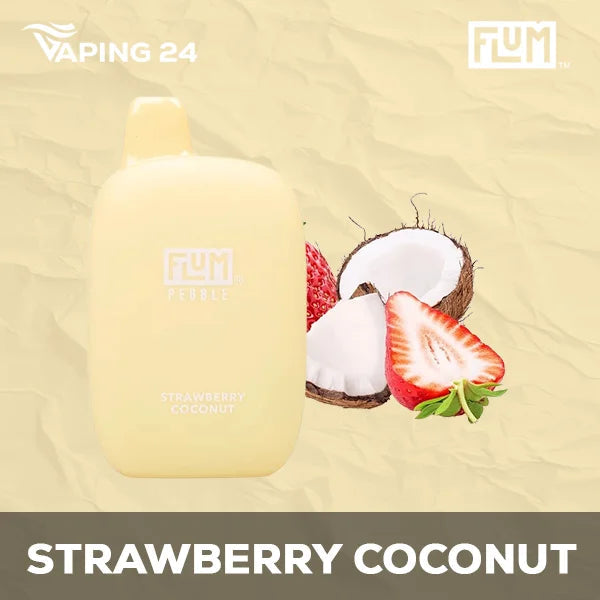 Flum Pebble - Strawberry Coconut