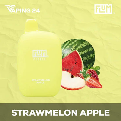 Flum Pebble - Strawmelon Apple