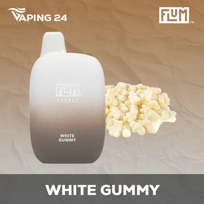 Flum Pebble - White Gummy