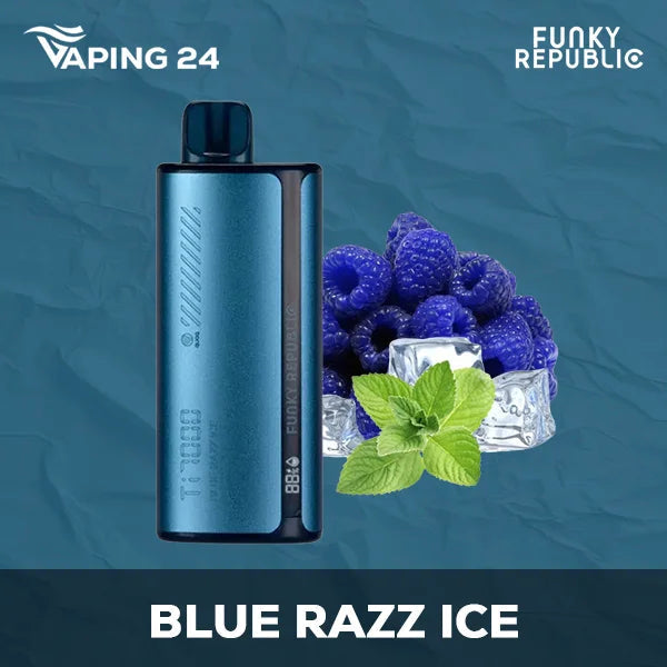 Funky Republic Ti7000 - Blue Razz Ice