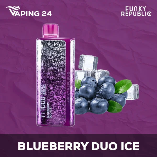 Funky Republic Ti7000 - Blueberry Duo Ice