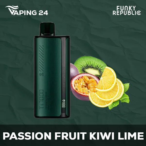 Funky Republic Ti7000 - Passion Fruit Kiwi Lime