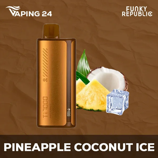 Funky Republic Ti7000 - Pineapple Coconut Ice