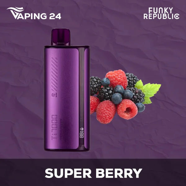 Funky Republic Ti7000 - Super Berry