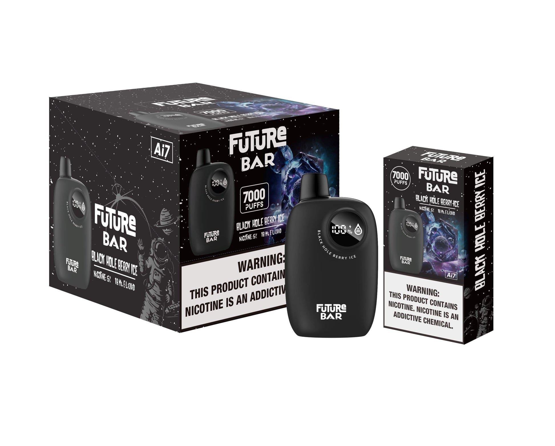 Future Bar Ai7 - Black Hole Berry Ice