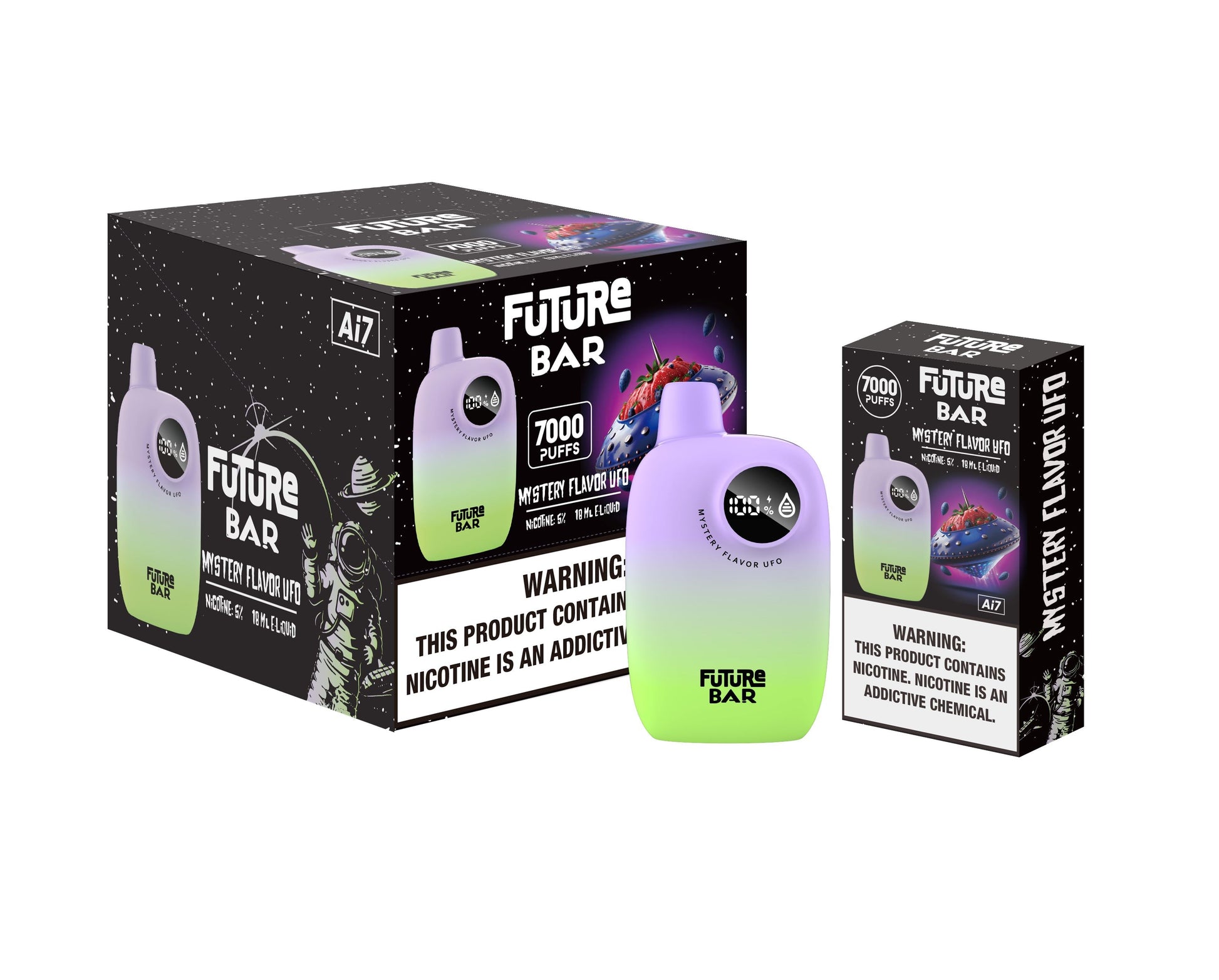 Future Bar Ai7 - Mystery Flavor UFO