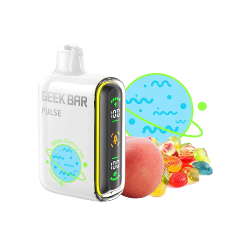 Geek Bar Pulse White Gummy Ice Flavor - Disposable Vape