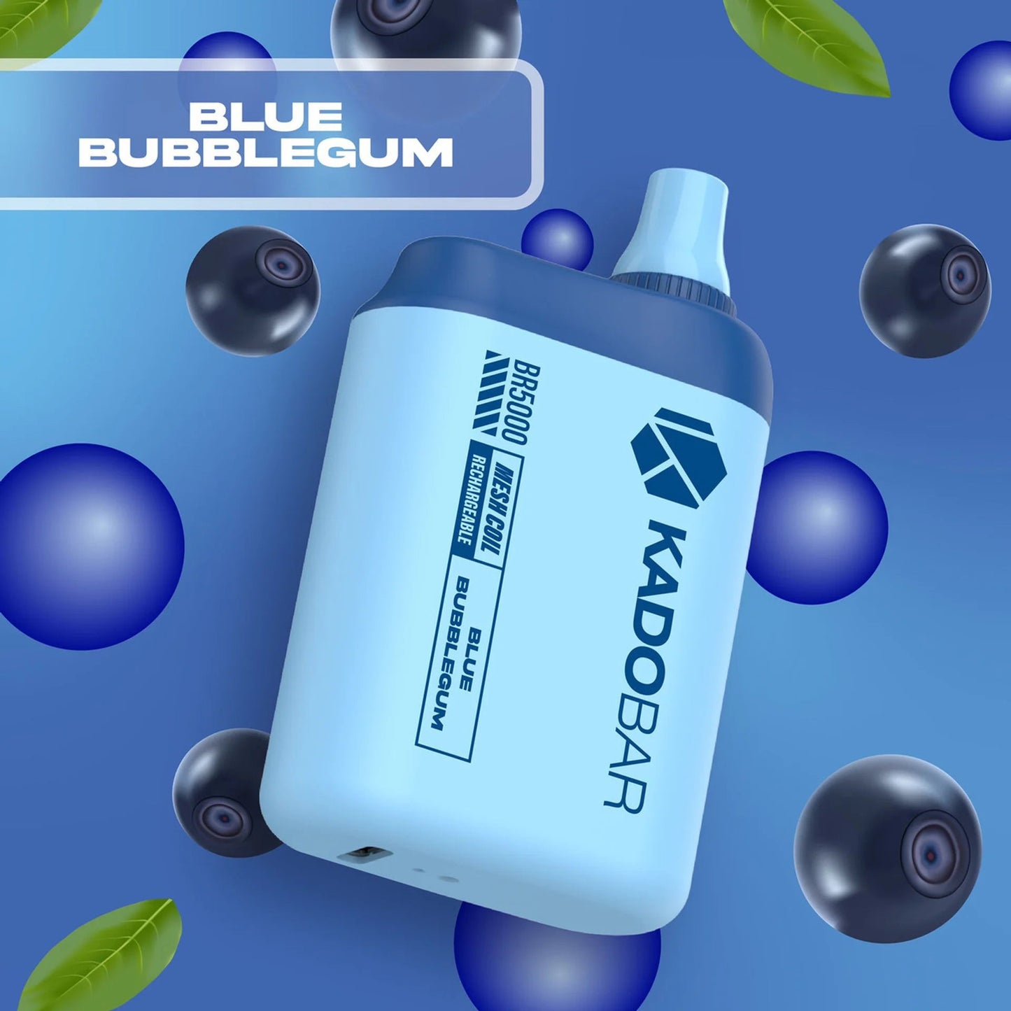 Kado Bar BR5000 - Blue Bubblegum
