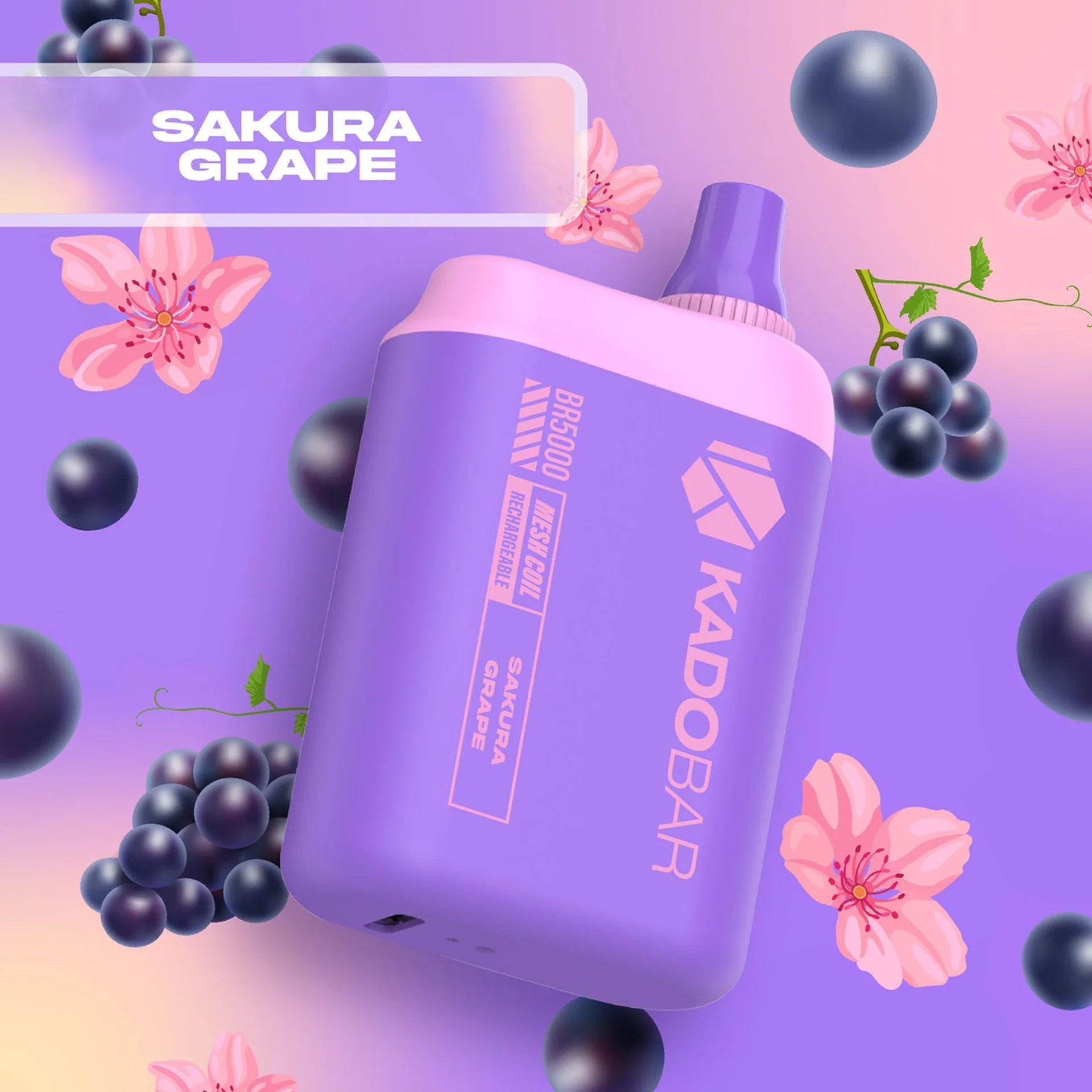 Kado Bar BR5000 - Sakura Grape