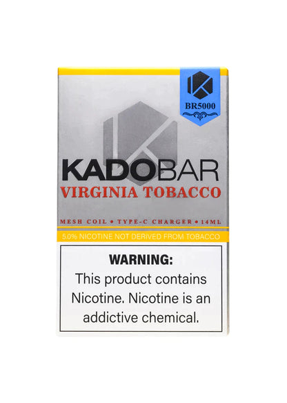 Kado Bar BR5000 - Virginia tobacco