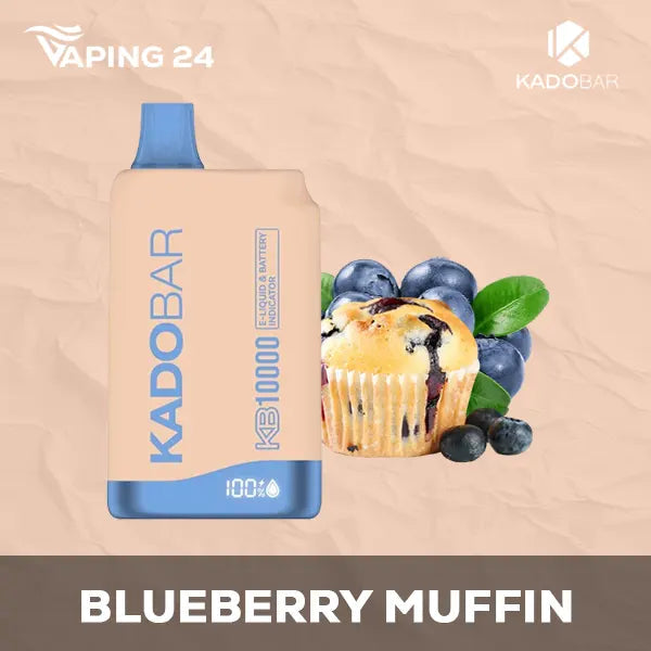Kado Bar KB10000 Blueberry Muffin Flavor - Disposable Vape