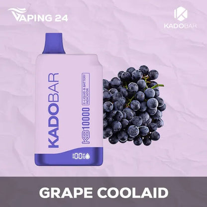 Kado Bar KB10000 Grape Coolaid Flavor - Disposable Vape