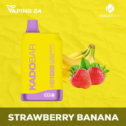 Kado Bar KB10000 Strawberry Banana Flavor - Disposable Vape