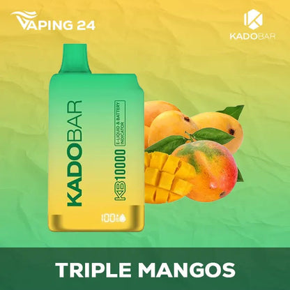 Kado Bar KB10000 Triple Mangos Flavor - Disposable Vape