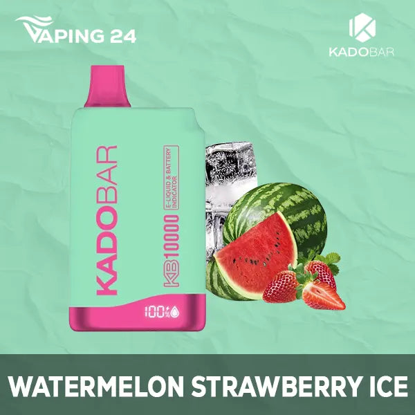 Kado Bar KB10000 Watermelon Strawberry Ice Flavor - Disposable Vape