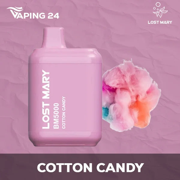 Lost Mary BM5000 Cotton Candy Flavor - Disposable Vape