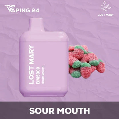 Lost Mary BM5000 Sour Mouth Flavor - Disposable Vape