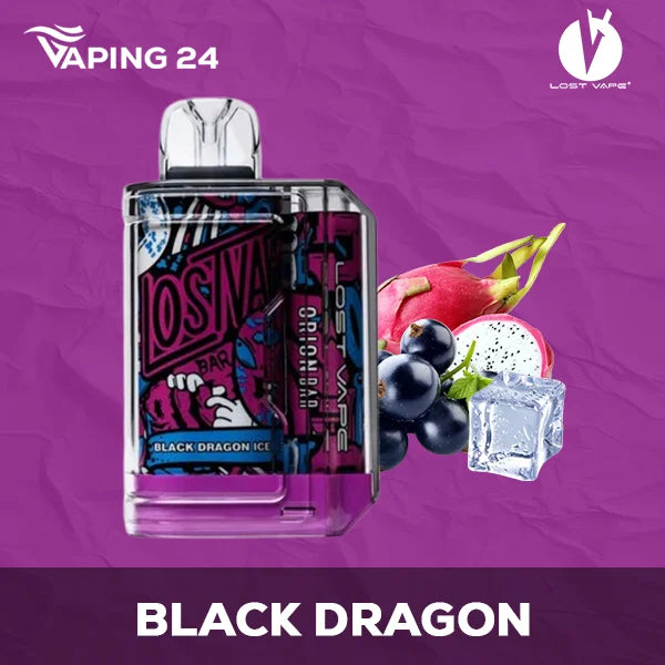 Lost Vape Orion Bar - Black dragon