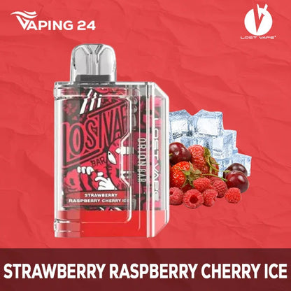 Lost Vape Orion Bar - Strawberry raspberry cherry ice