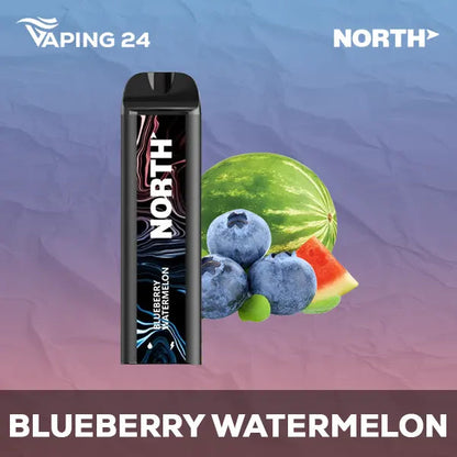 North 5000 Blueberry Watermelon Flavor - Disposable Vape