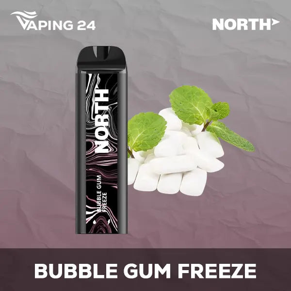 North 5000 Bubble Gum Freeze Flavor - Disposable Vape