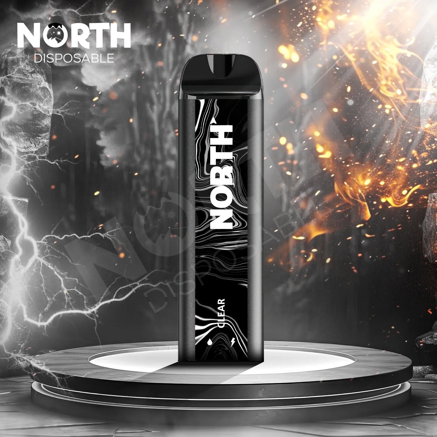 North 5000 Clear Flavor - Disposable Vape