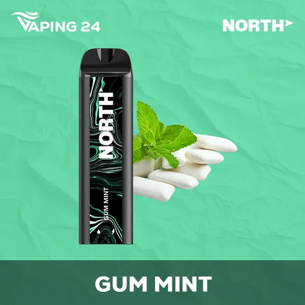 North 5000 Gum Mint Flavor - Disposable Vape