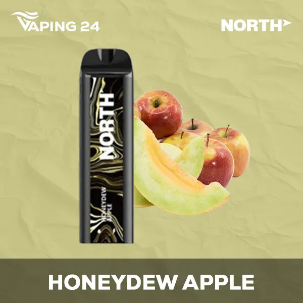 North 5000 Honeydew Apple Flavor - Disposable Vape
