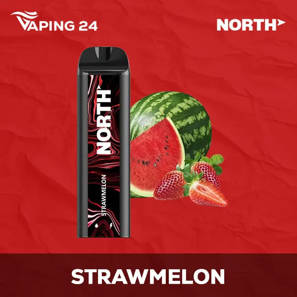 North 5000 Strawmelon Flavor - Disposable Vape