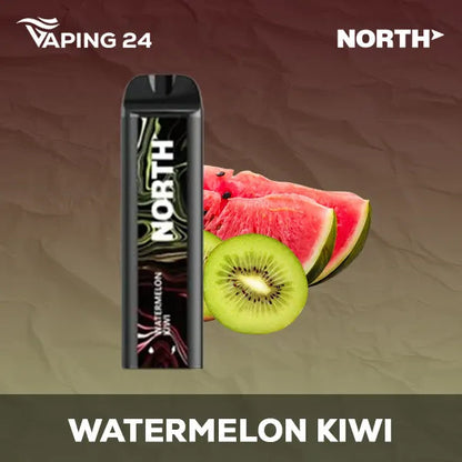 North 5000 Watermelon Kiwi Flavor - Disposable Vape