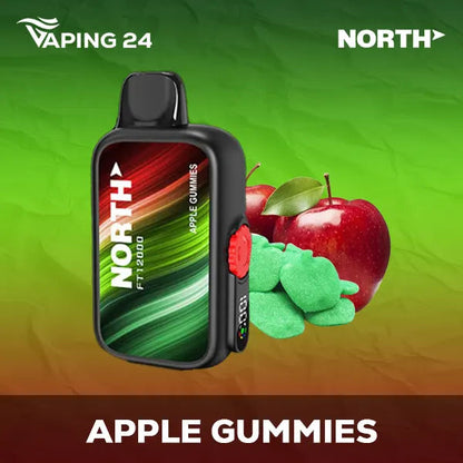 North FT12000 Apple Gummies Flavor - Disposable Vape