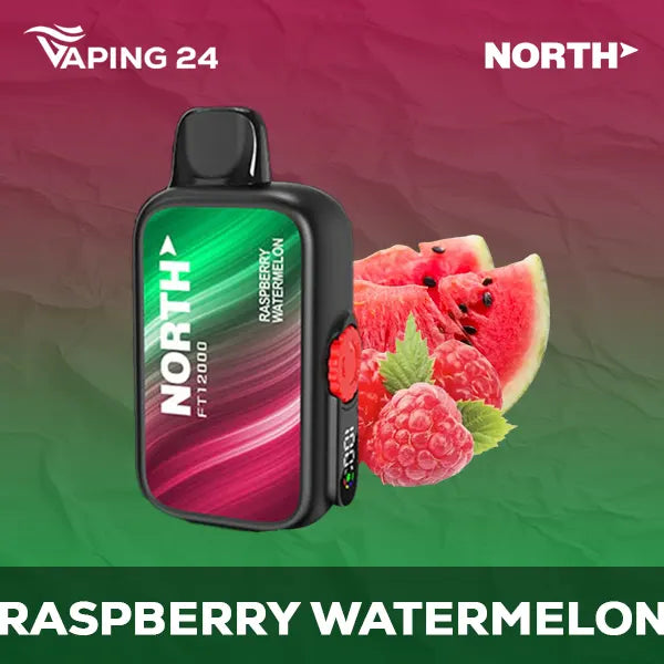 North FT12000 Raspberry Watermelon Flavor - Disposable Vape