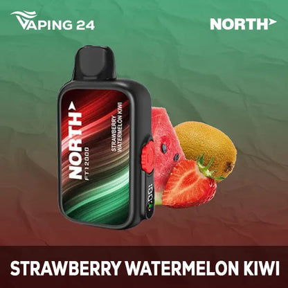 North FT12000 Strawberry Watermelon Kiwi Flavor - Disposable Vape