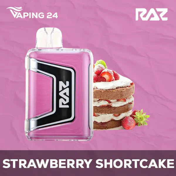 Raz TN9000 Strawberry Shortcake Flavor - Disposable Vape