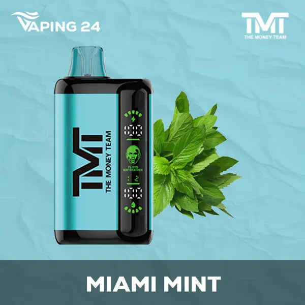 TMT Vape by Floyd Mayweather Miami Mint Flavor - Disposable Vape