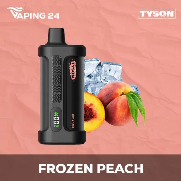 Tyson Iron Myke Frozen Peach Flavor - Disposable Vape